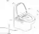 Fig. 01 - Bidet body with flat bottom surface