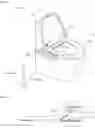 Fig. 02 - Bidet body with flat bottom surface