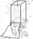 Fig. 01 - SELF ERECTING PROTECTIVE SHIELDING DEVICE FOR A ONE OR MORE USER