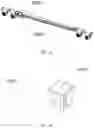 Fig. 11 - Hidden shower door with low-rail sliding assembly
