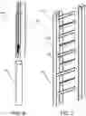 Fig. 06 - Step Ladder with Hinged Rungs Operable to Collapse on Multiple Axes