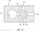 Fig. 15 - Valve assembly for a dose filling machine having improved seal assemblies