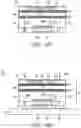 Fig. 13 - Optical structure having polymer-covered protrusions contacting bandpass filter