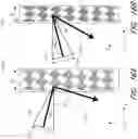 Fig. 22 - Stacked waveguides having different diffraction gratings for combined field of view