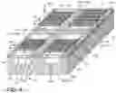 Fig. 05 - Photodetector array with diffraction gratings having different pitches