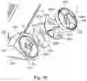 Fig. 36 - Toner container having a base portion with a discharge opening and a hole