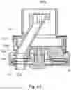 Fig. 43 - Toner container having a base portion with a discharge opening and a hole