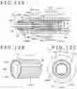 Fig. 13 - Position indicator including conductor that surrounds conductive core body and is selectively electrically coupled to charging element of power supply circuit