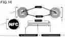 Fig. 15 - Method and system of using NFC technology on eyewear frames, eyewear accessories, and eye drop containers to link users devices with prescriptions and information