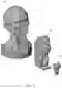 Fig. 03 - Human laryngeal model for simulation of endoscopic guided injection laryngoplasty surgery and human head and neck model