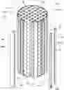 Fig. 01 - Nuclear fuel storage system with integral shimming
