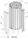 Fig. 10 - Nuclear fuel storage system with integral shimming