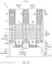 Fig. 19 - Transistor having wrap-around source/drain contacts and under-contact spacers