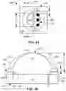 Fig. 13 - Electromagnetic dielectric structure adhered to a substrate and methods of making the same