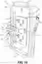 Fig. 12 - Cable retaining wall plate for combination AC and DC power outlets