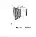 Fig. 07 - Magnet structure having a plurality of individual magnets integrated into a mesh structure