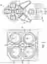 Fig. 03 - Combiner and distributor for adjusting impedances or power across multiple plasma processing stations