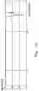 Fig. 17 - Acoustic-wave ladder filter having impedance element and diplexer based thereon