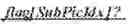 Fig. 114 - Buffer management in subpicture decoding