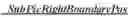 Fig. 143 - Buffer management in subpicture decoding
