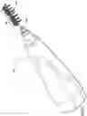 Fig. 12 - Connector tip with bristles for hearing instruments