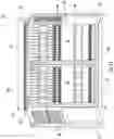 Fig. 02 - Universal equipment rack for telecommunications cabinets