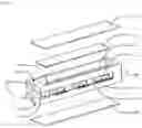 Fig. 03 - U-SHAPED COOLING MODULE FOR A POWER ELECTRICAL APPARATUS
