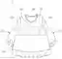 Fig. 01 - WOMEN'S TOP WITH DETACHABLE PAD