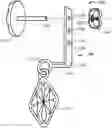 Fig. 01 - EARRING FINDING FOR JACKET AND ASSEMBLY