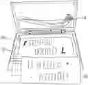 Fig. 01 - MANICURE/PEDICURE PORTABLE STORAGE CONTAINERS