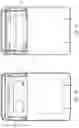 Fig. 16 - BUILT-IN ELECTRONICALLY MOVABLE WASTE RECEPTACLES