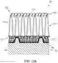 Fig. 18 - Compressible knitted adjuncts with finished edges