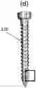 Fig. 01 - Thread design for bone screw