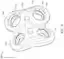 Fig. 15 - Cervical plate and inserter