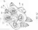 Fig. 43 - Cervical plate and inserter