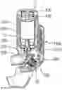 Fig. 01 - Device for the inhalation-synchronized dispensing of a fluid product