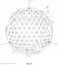 Fig. 10 - Dimple patterns for golf balls
