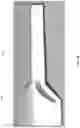 Fig. 12 - Hockey stick with variable geometry shaft and paddle