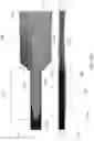 Fig. 22 - Hockey stick with variable geometry shaft and paddle