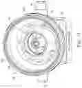 Fig. 12 - FILTER APPARATUS WITH VENTED CORE, ELECTROSTATIC DISCHARGE MITIGATION, OR BOTH
