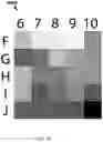Fig. 10 - Instant ticket redundancy via multi-chromatic indicia
