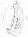 Fig. 35 - Two-wheeled vehicle with fairing coupled to down tube assembly