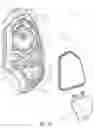 Fig. 42 - Two-wheeled vehicle with fairing coupled to down tube assembly