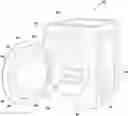 Fig. 01 - Water recirculation assembly for a laundry appliance