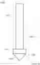 Fig. 32 - Displacement pile and pile driver adapter