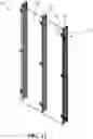 Fig. 12 - Adjustable hanger system for modular panels