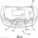 Fig. 21 - DOUBLE PULL LATCHING SYSTEM FOR FRONT TRUNK OF A MOTOR VEHICLE