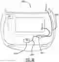 Fig. 35 - DOUBLE PULL LATCHING SYSTEM FOR FRONT TRUNK OF A MOTOR VEHICLE