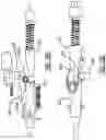 Fig. 38 - DOUBLE PULL LATCHING SYSTEM FOR FRONT TRUNK OF A MOTOR VEHICLE