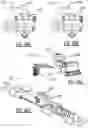 Fig. 47 - DOUBLE PULL LATCHING SYSTEM FOR FRONT TRUNK OF A MOTOR VEHICLE